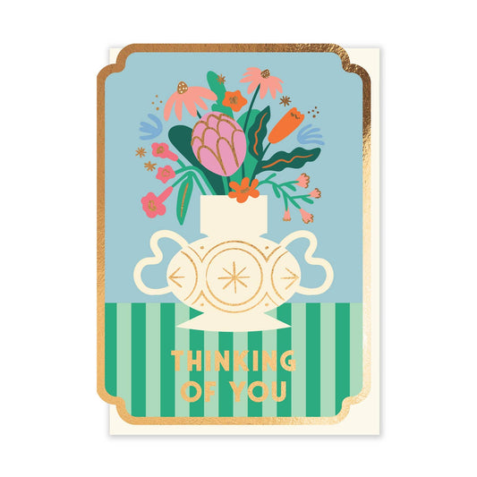 Wavy Vase card