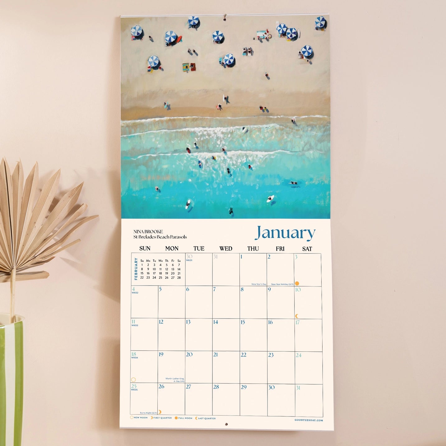 2026 Ocean Aerials Calendar