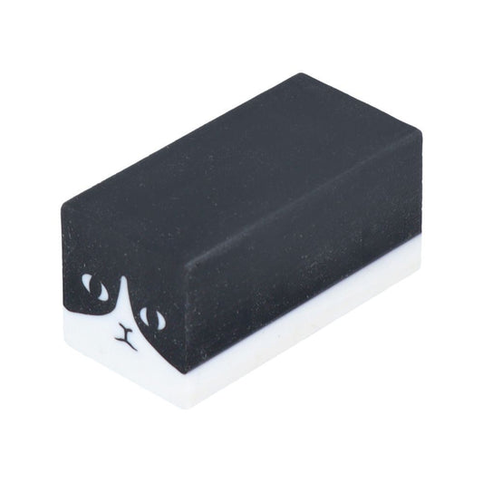 A cat eraser from the Pencil Me In stationery shop. 