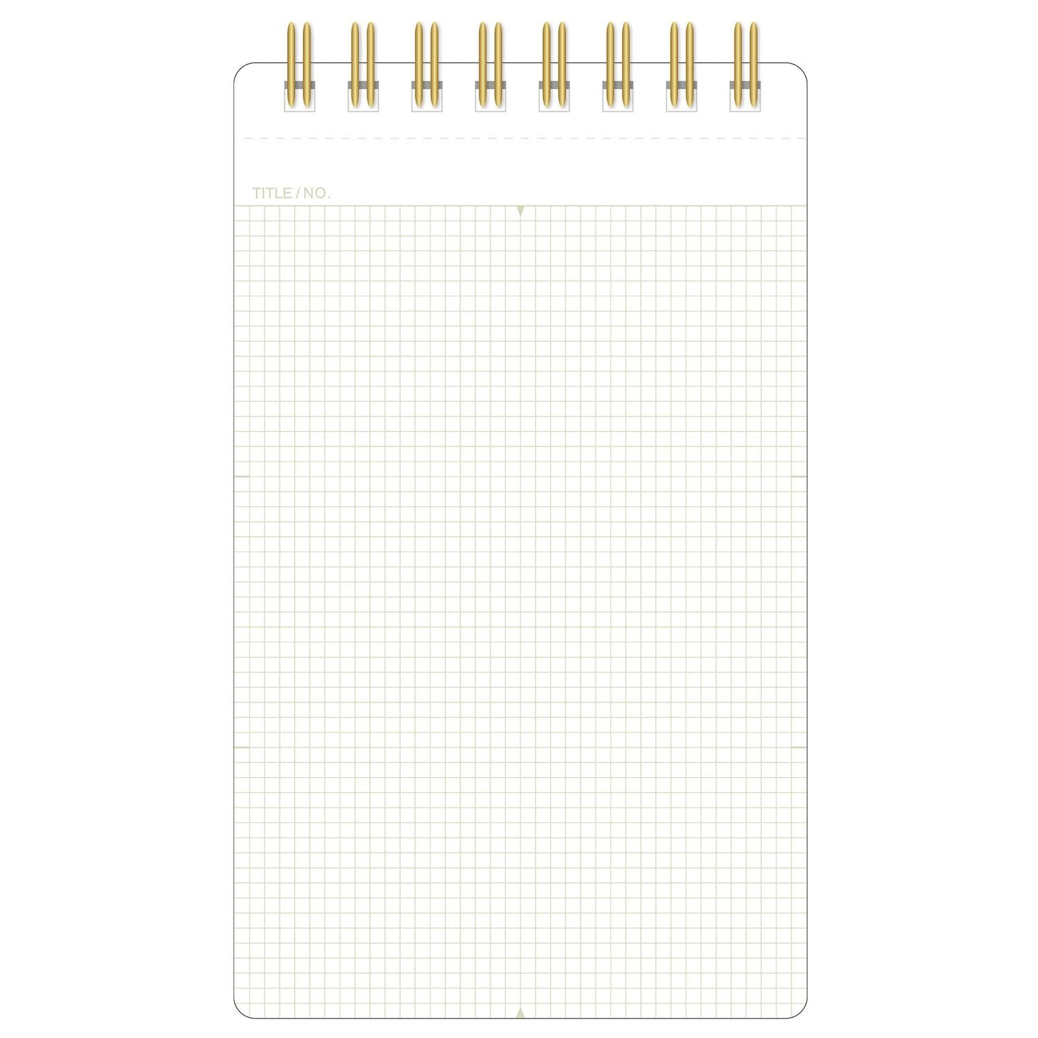 A grid B7 notebook from the Pencil Me In stationery shop. 