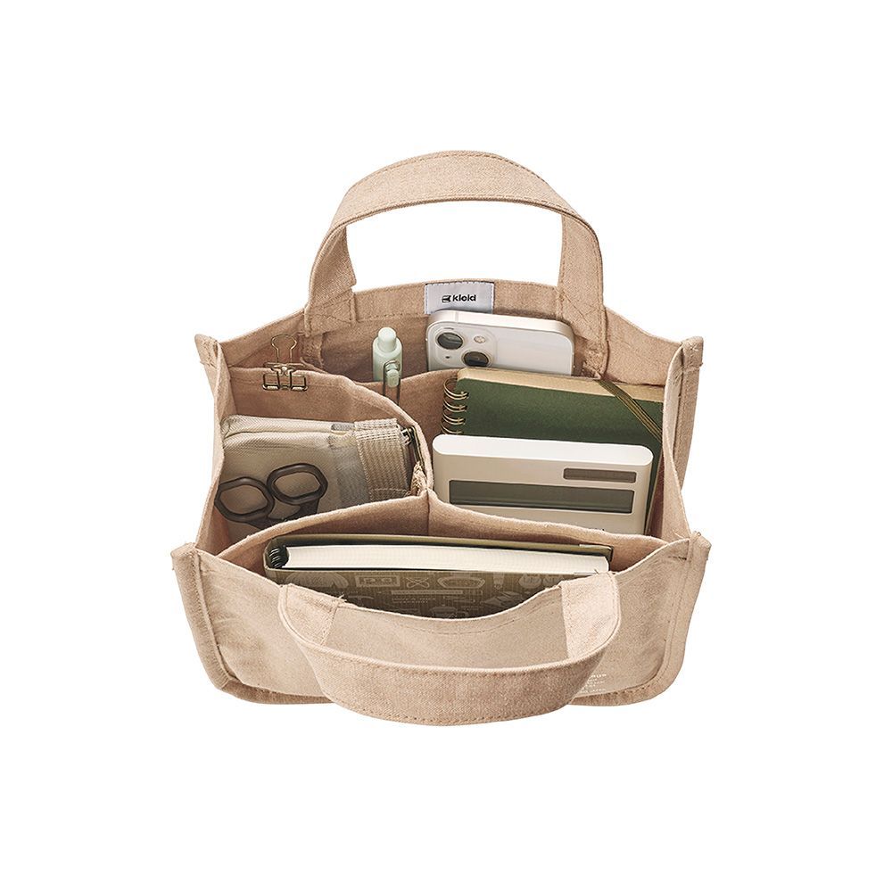 A beige tool tote from the Pencil Me In stationery shop. 