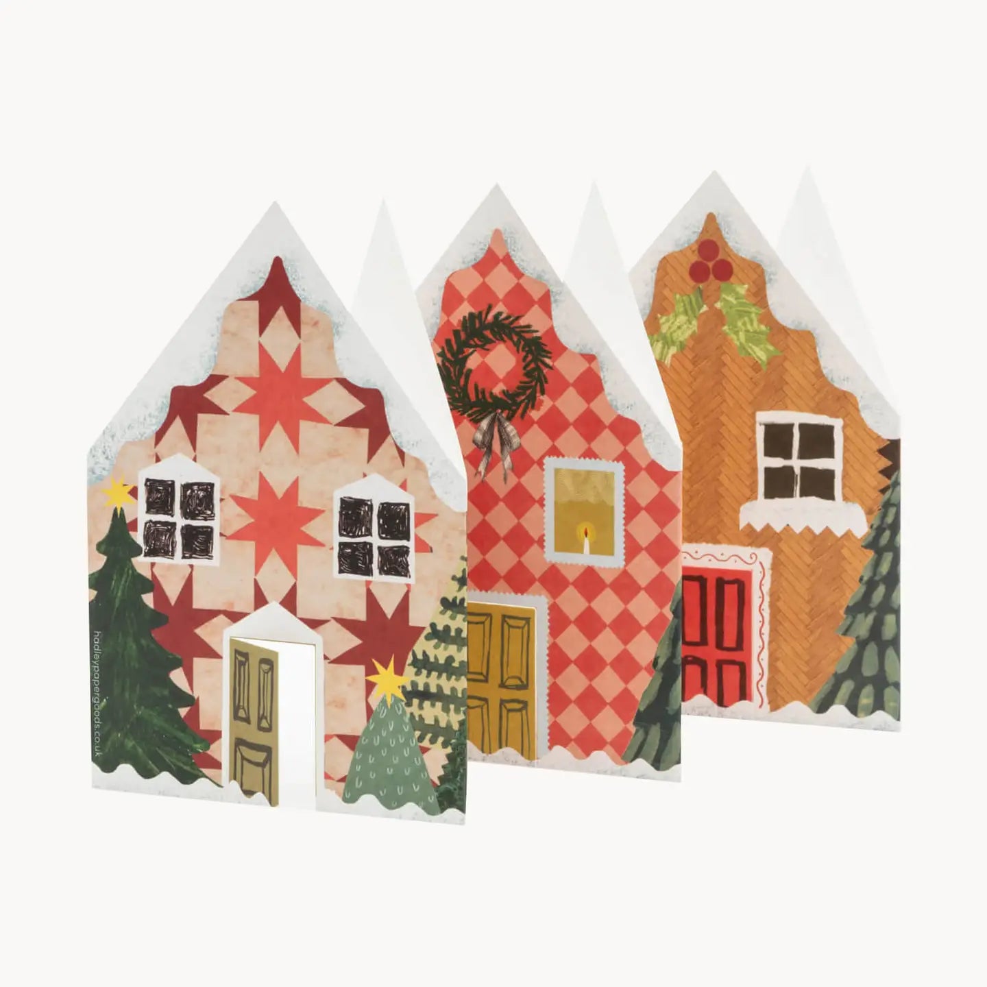 Christmas Houses card