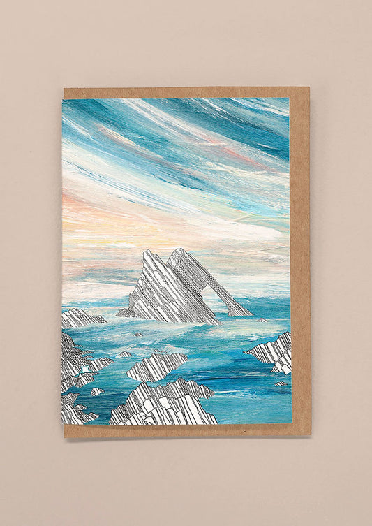 Bow Fiddle Rock card