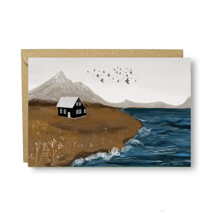 Icelandic Cottage Card
