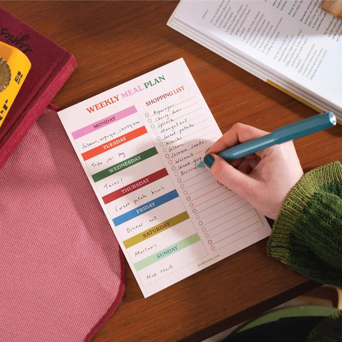 A5 Meal Planner