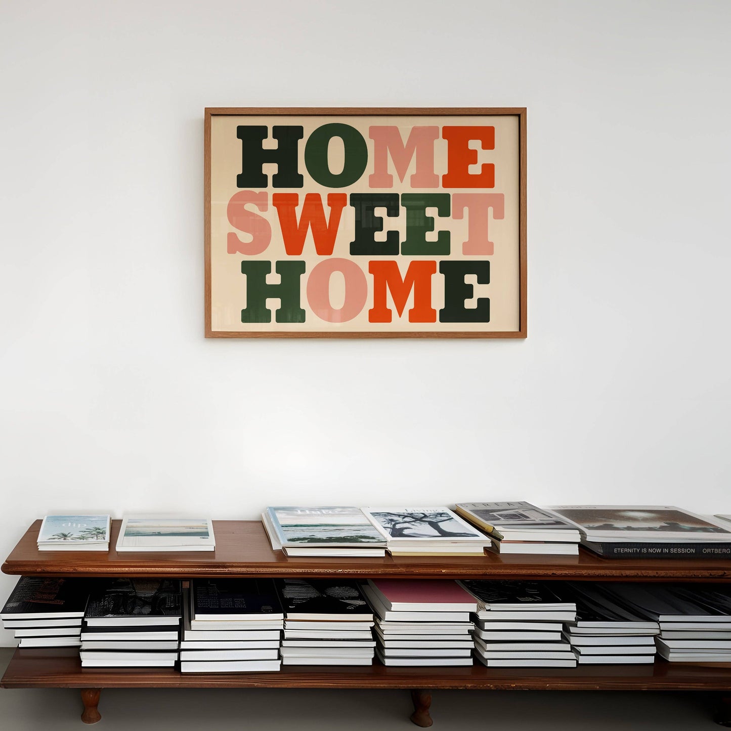 Home Sweet Home Bold Print A3