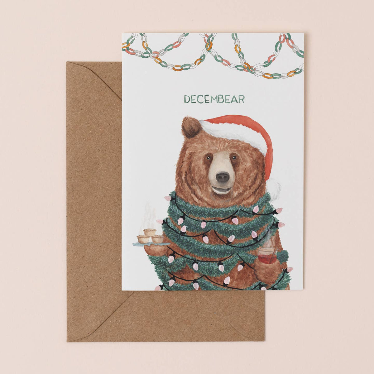 Decembear card