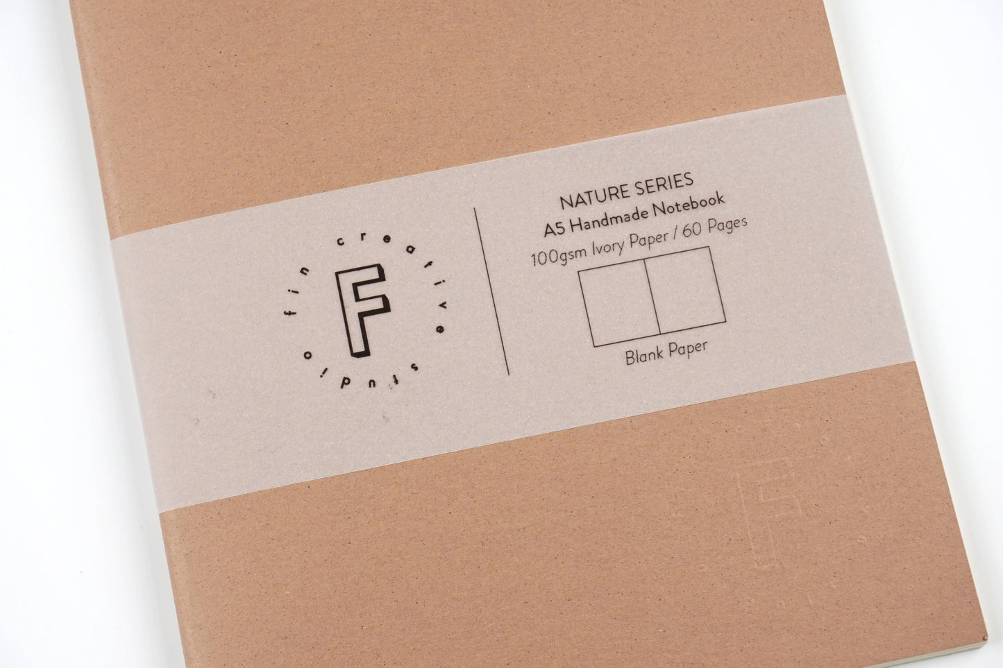Almond Plain Notebook