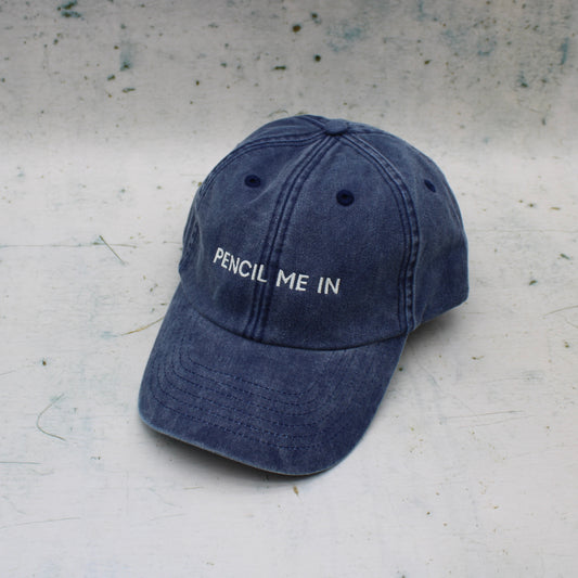 Pencil Me In cap