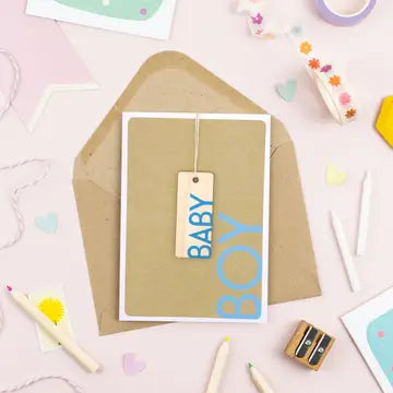 Baby Boy Keepsake Card