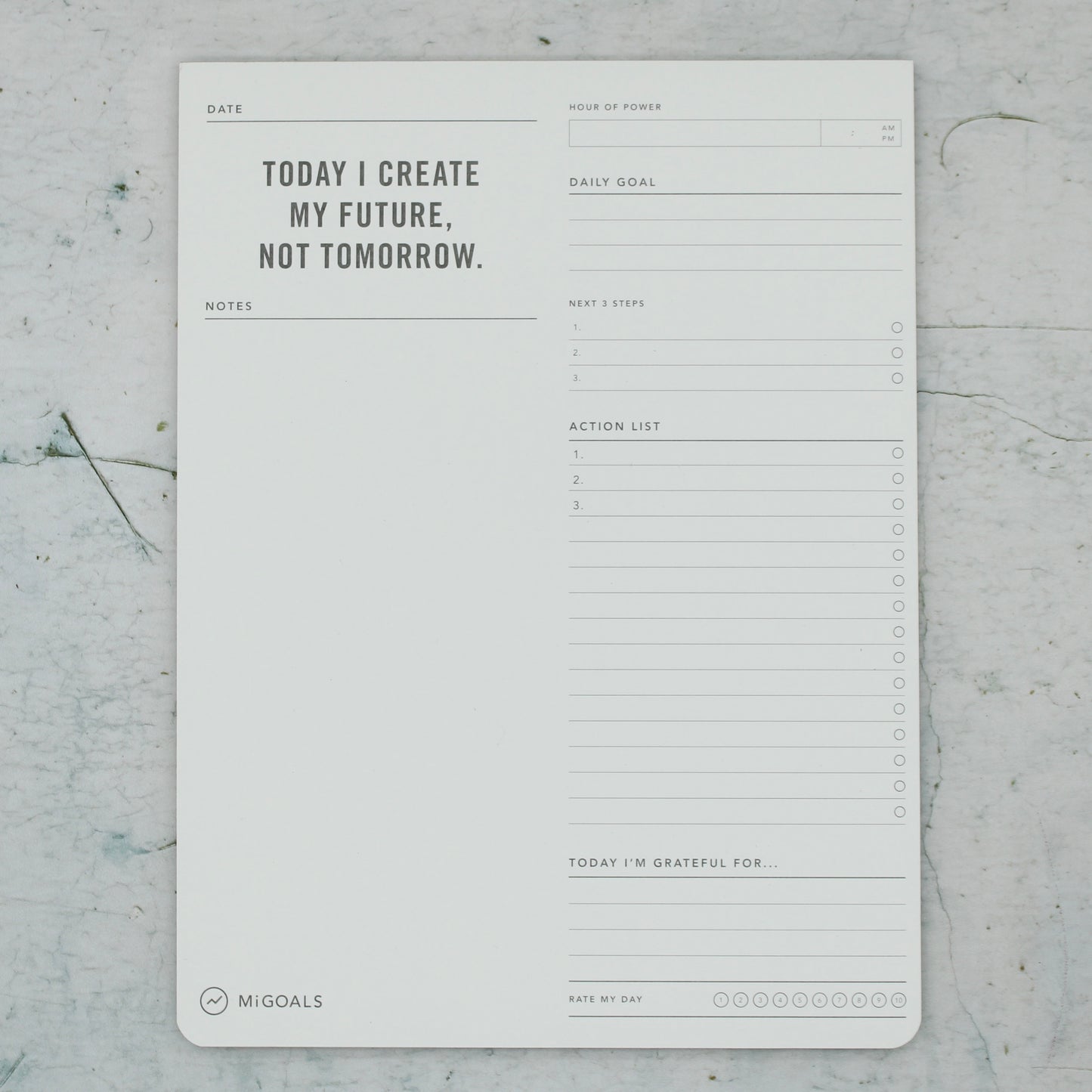 MiGoals | Productivity Pad