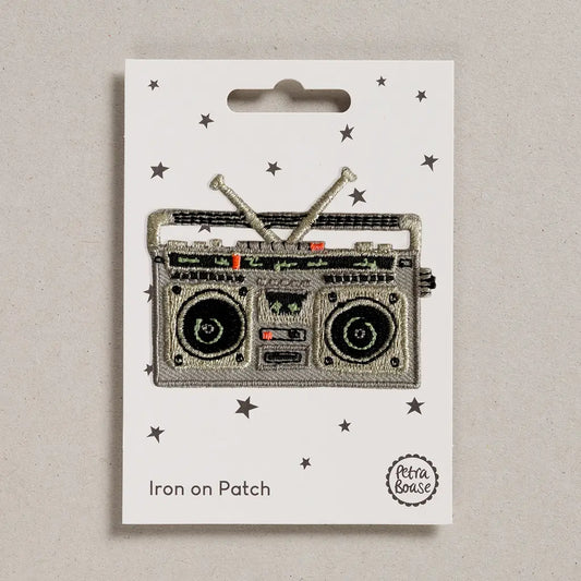 Iron On Patch - Boom Box