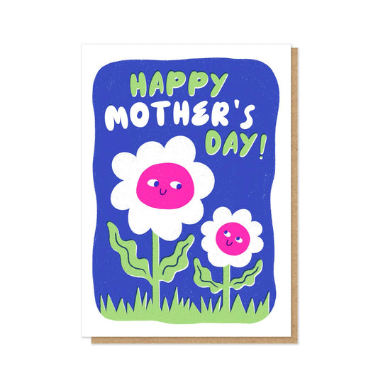 Happy Mother's Day Groovy Flowers