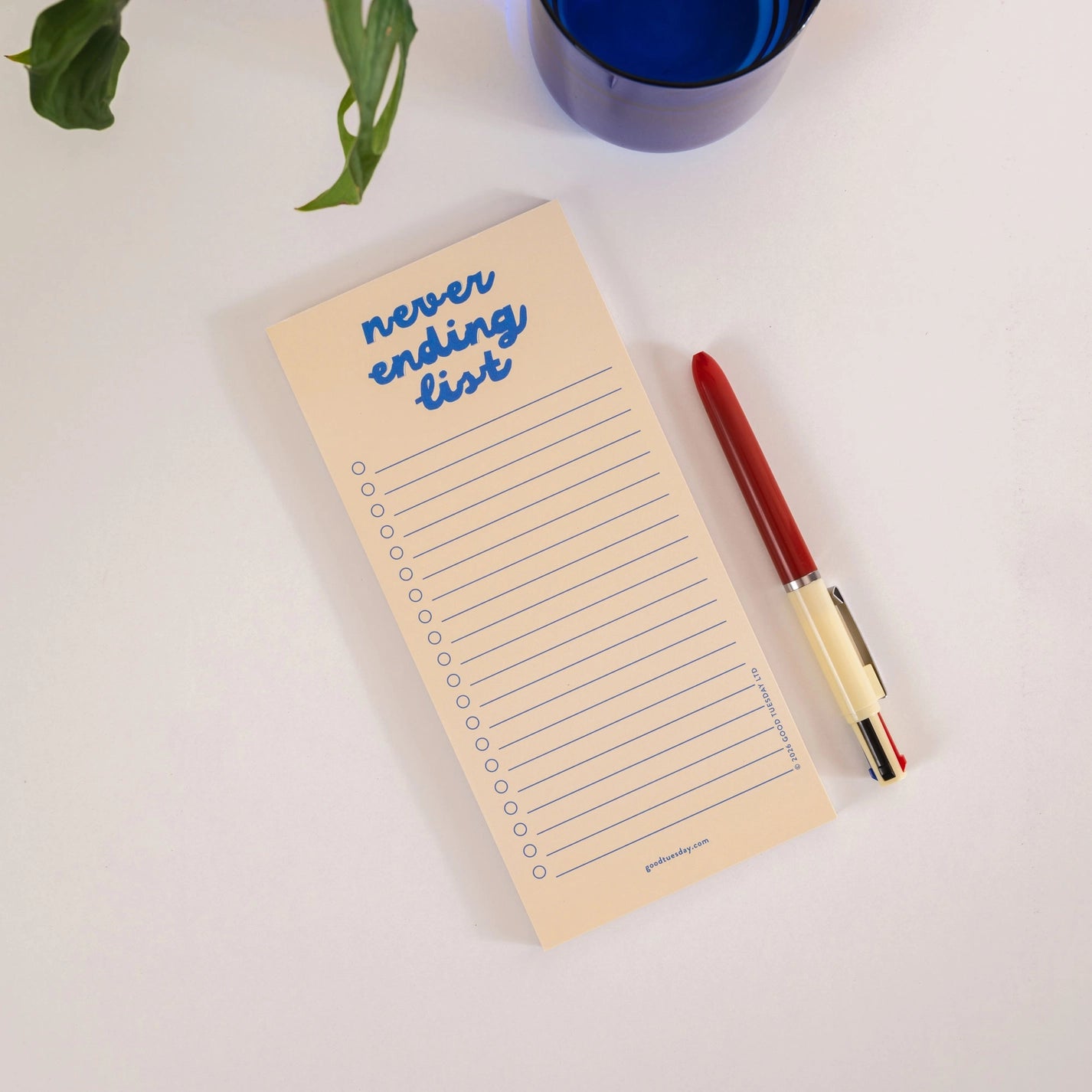Never ending list pad