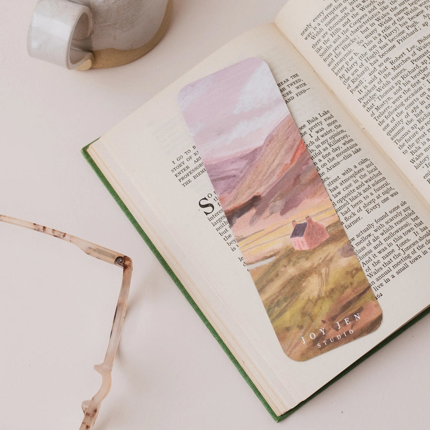 Braemar Scotland Mountain Bookmark