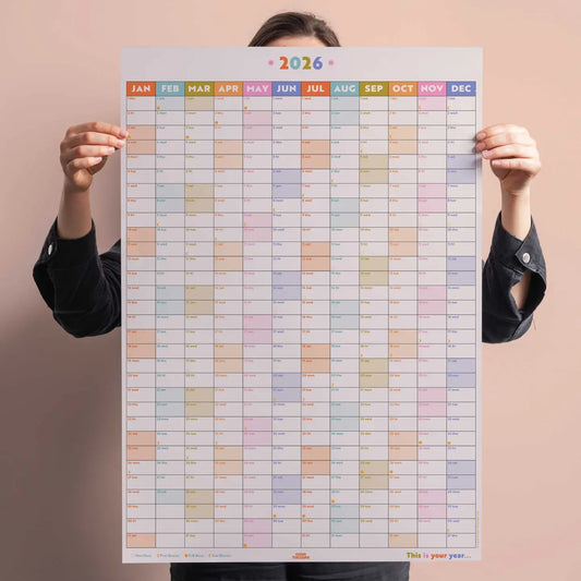2026 Wall Planner - Portrait