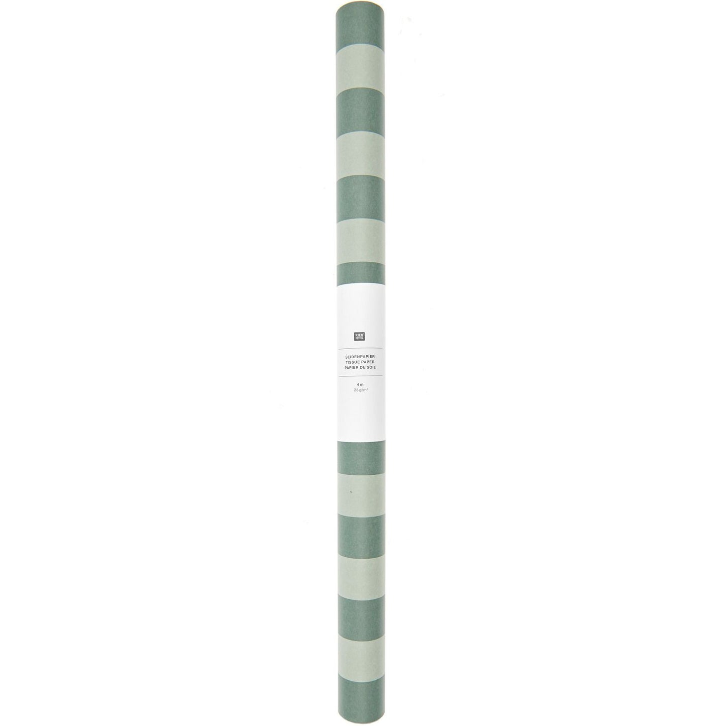 Tissue Paper Roll - green stripe