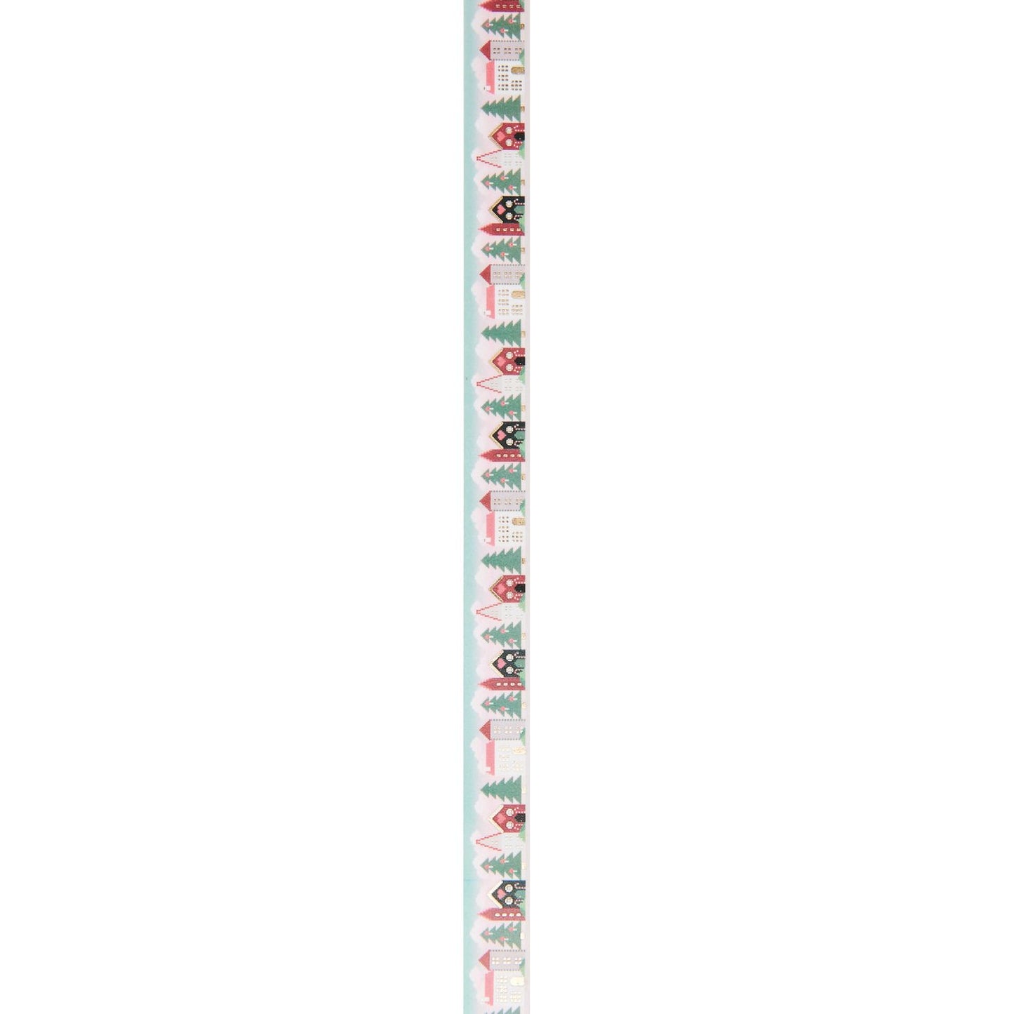 A roll of washi tape with festive houses from the Pencil Me In stationery shop. 