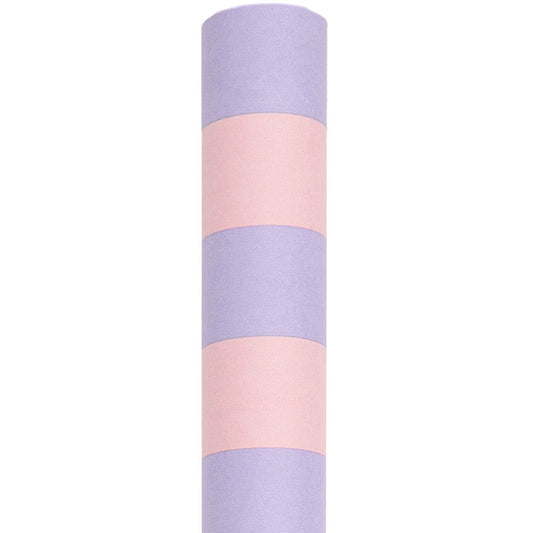 Tissue Paper Roll - pink/lilac stripe