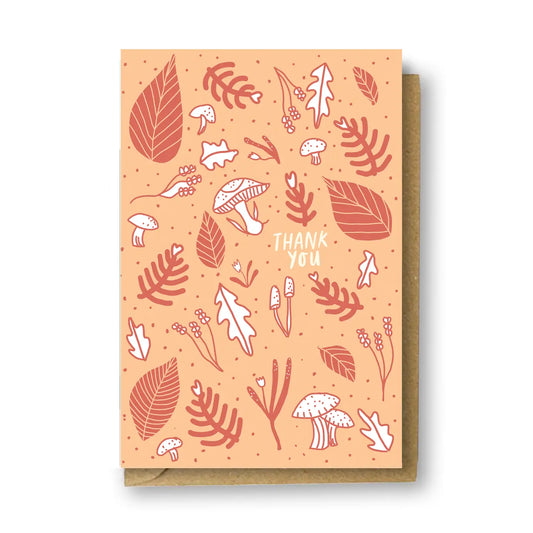 Thank You Woodland Card