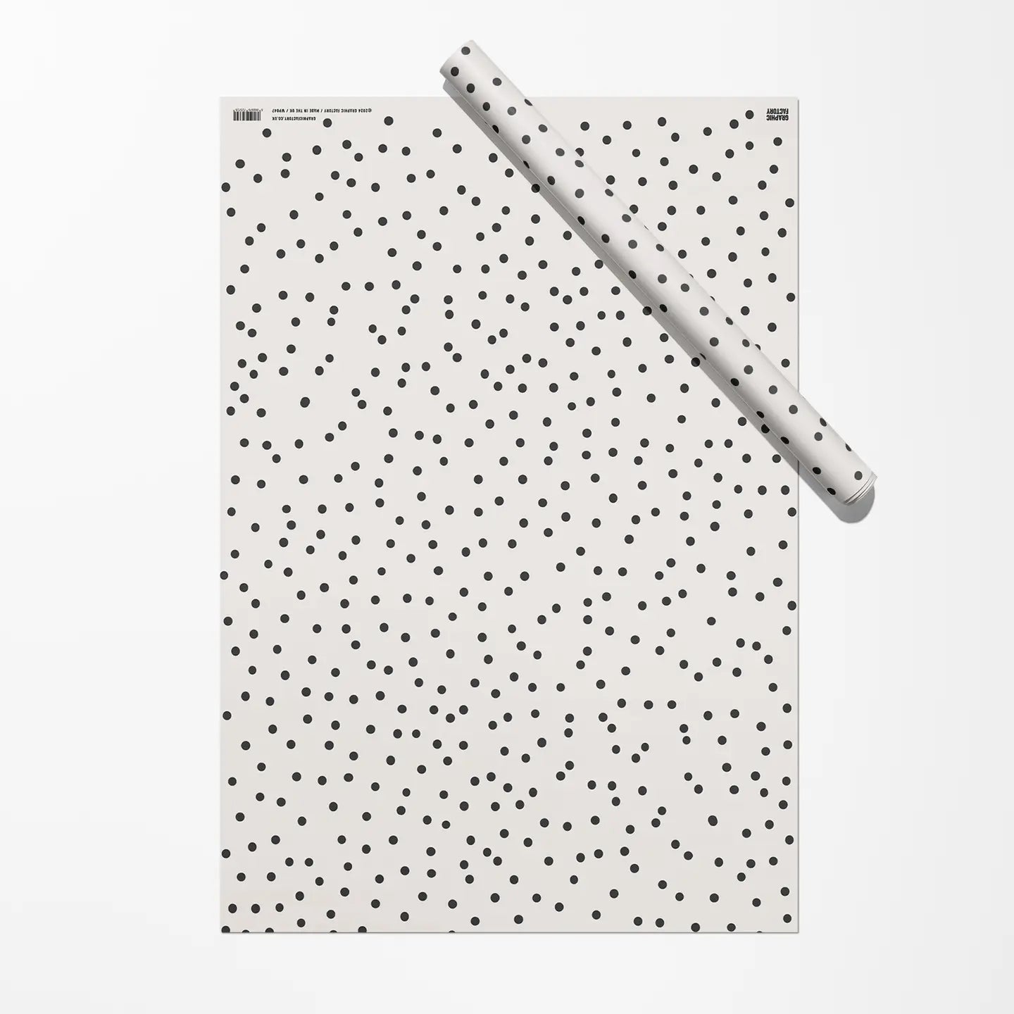 Polka Dot Wrapping Paper sheet