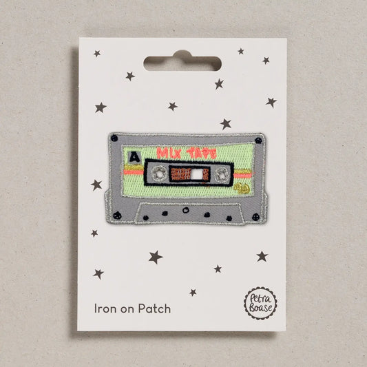 Iron On Patch -Mix Tape