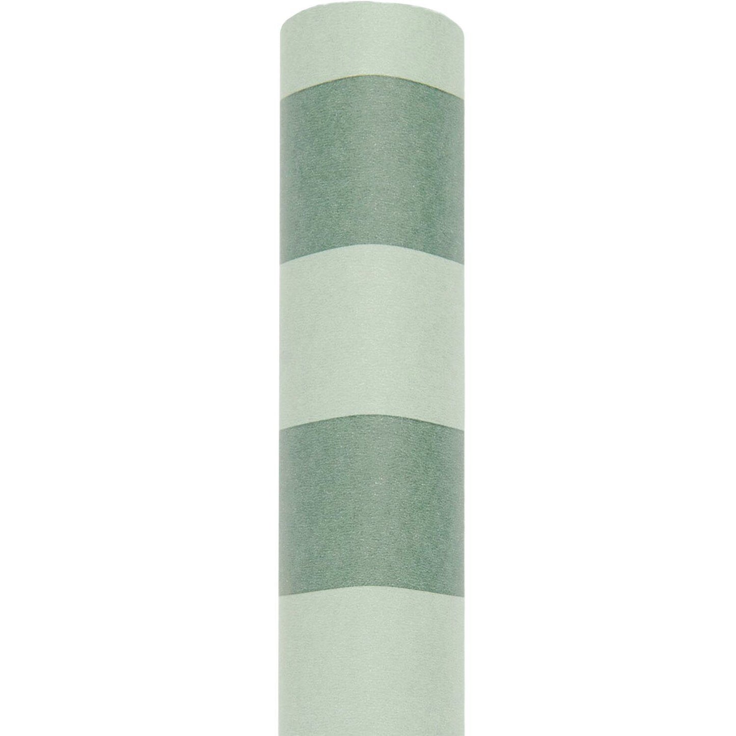 Tissue Paper Roll - green stripe
