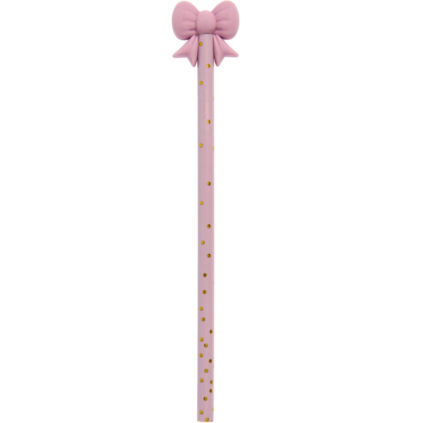 Pencil with bow eraser - 3 colours