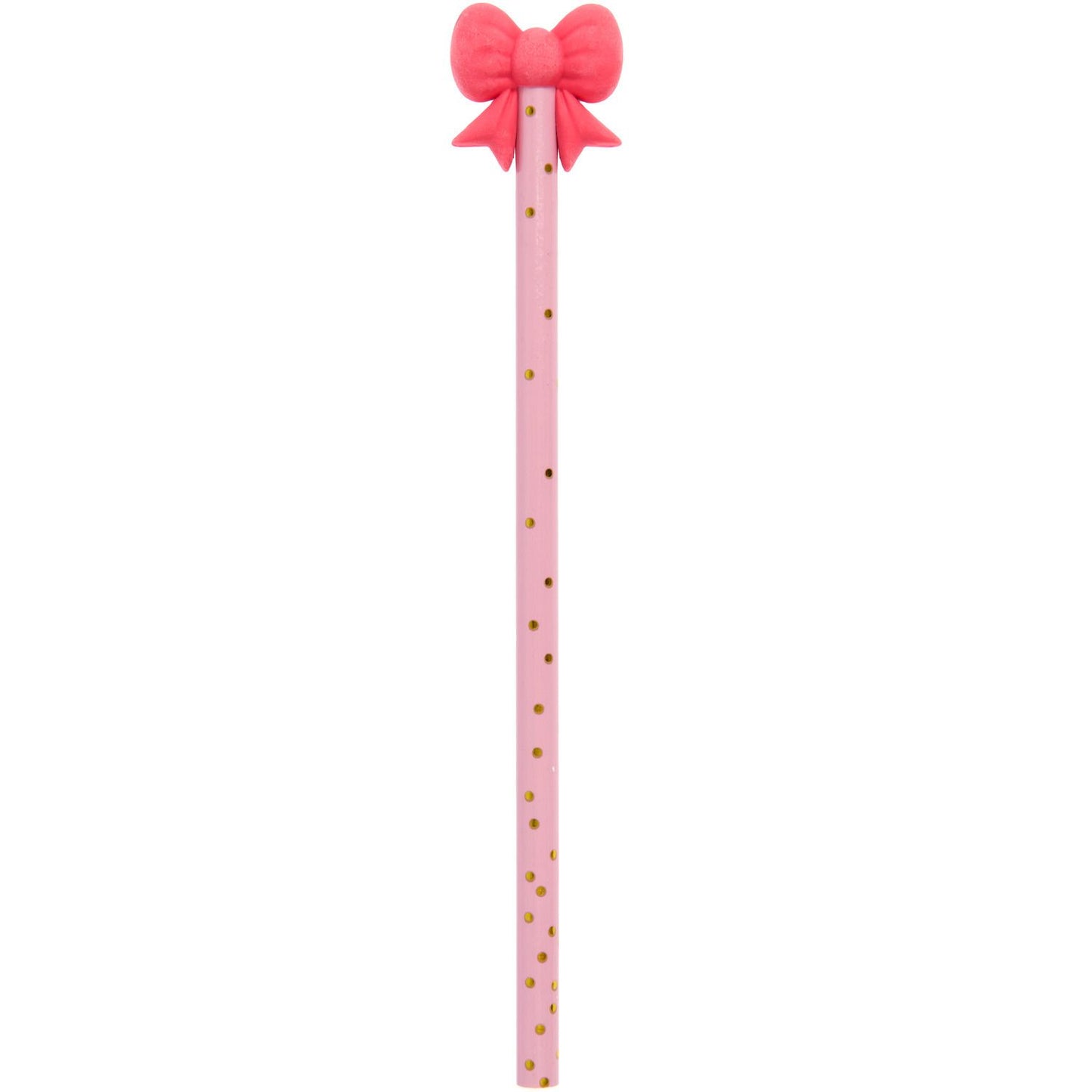 Pencil with bow eraser - 3 colours