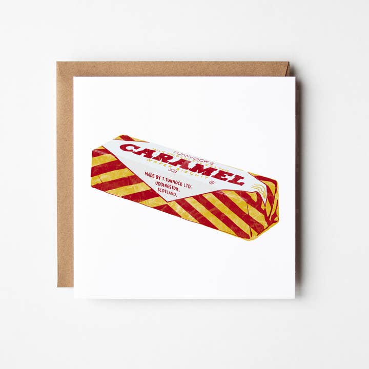 Tunnock's Caramel Wafer card