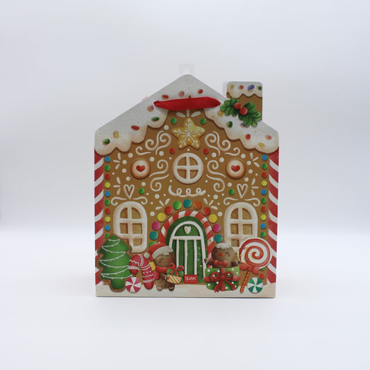 Gingerbread House Gift Bag - Large