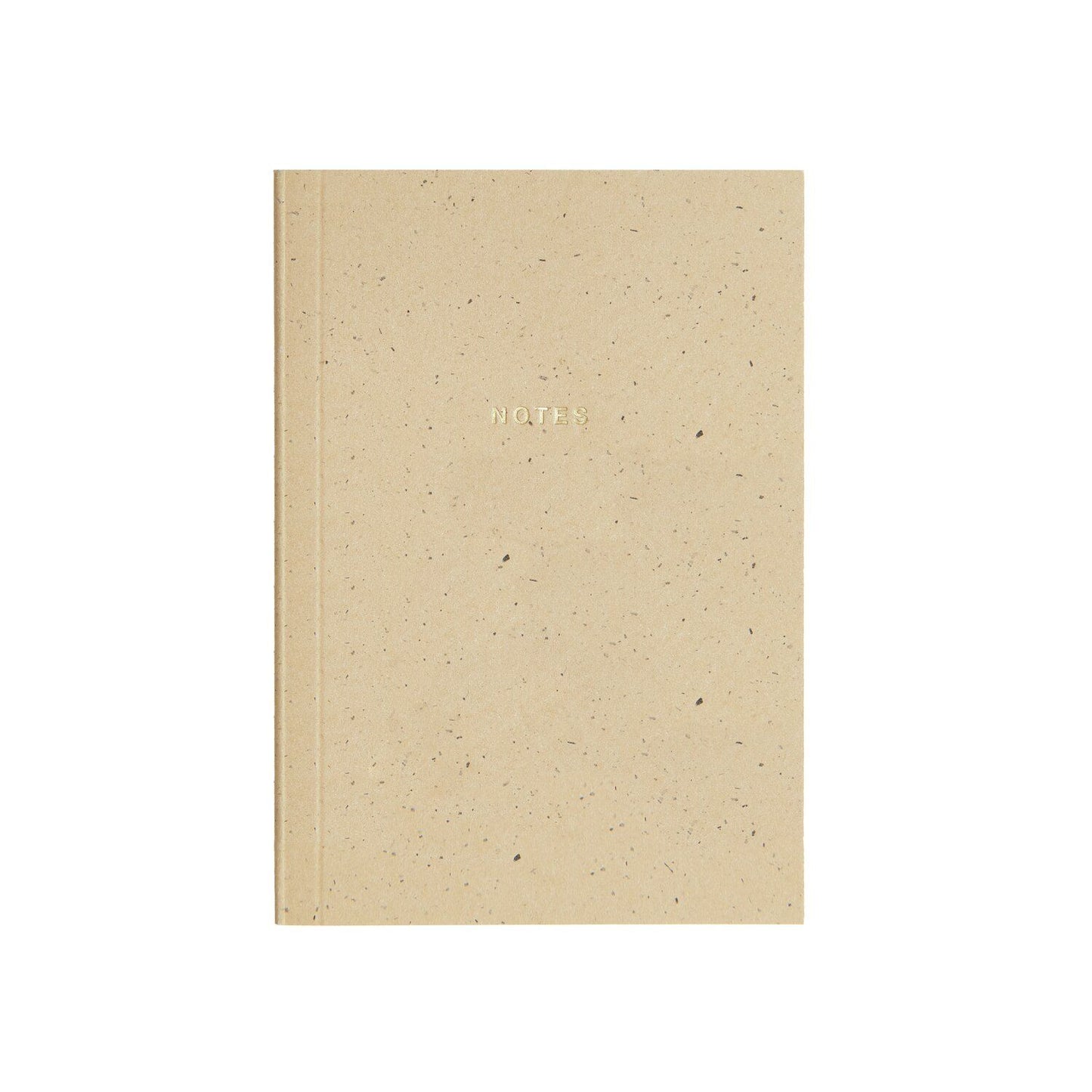 A cappuccino notebook with 'NOTES' text on the front from the Pencil Me In stationery shop. 
