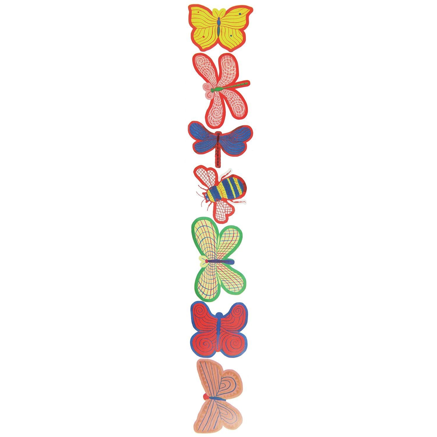 A variety of colourful insect stickers from the Pencil Me In stationery shop. 