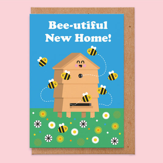 Beehive New Home Card