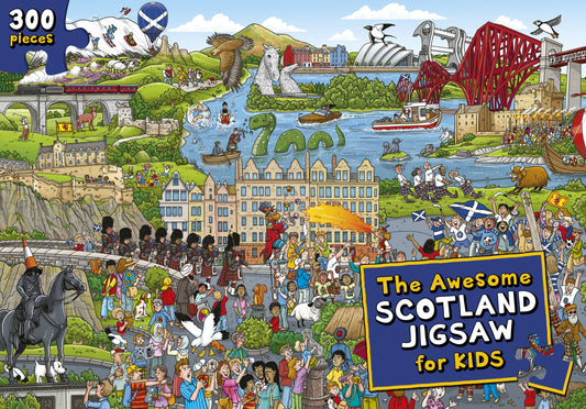 Awesome Scotland 300 jigsaw for kids
