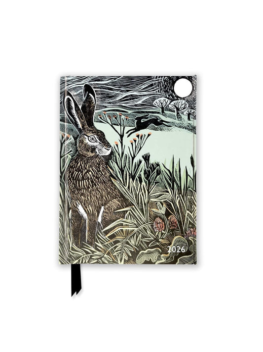 Angela Harding Hidden Hares 2026 Pocket Diary