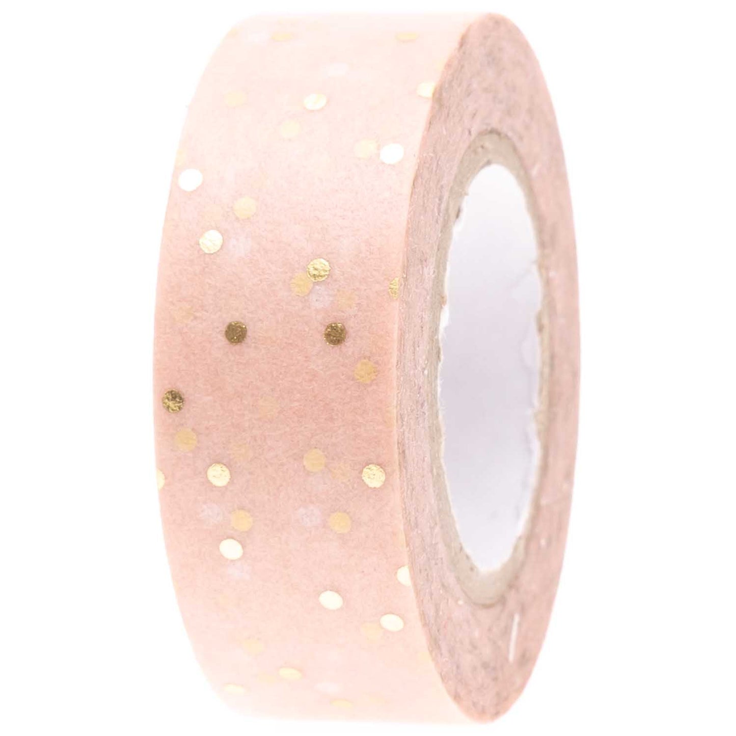 Pink Gold Dot Washi Tape