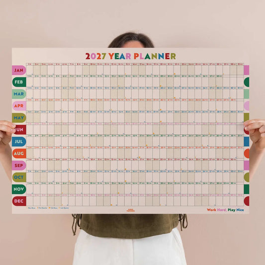 2027 Wall Planner - Landscape