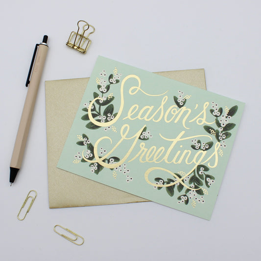Season's Greetings card