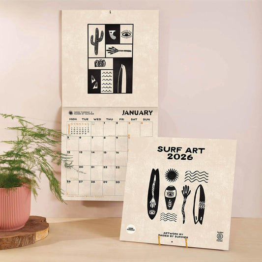 2026 Surf Art Calendar