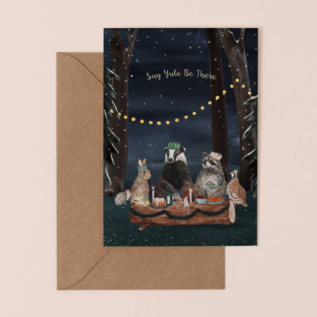 Say Yule Be There card