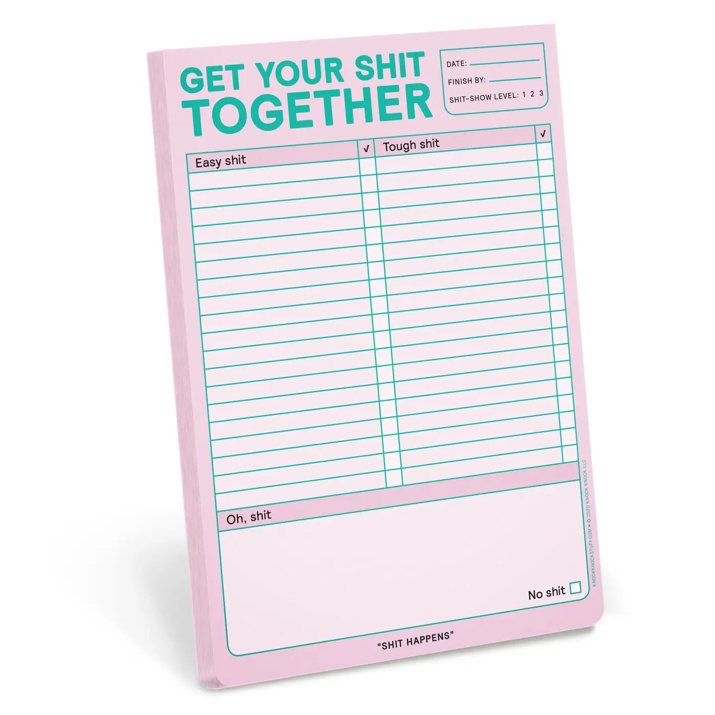Get Your Shit Together Notepad
