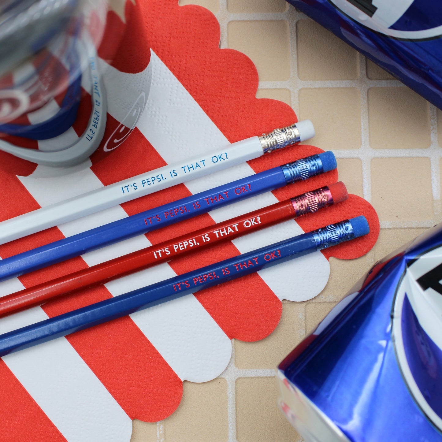 It’s Pepsi, is that ok? Pencil Gift Set