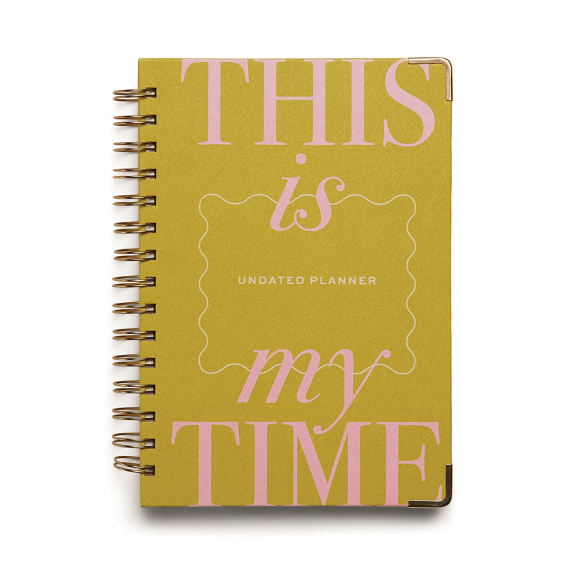 Undated Perpetual Planner - My Time