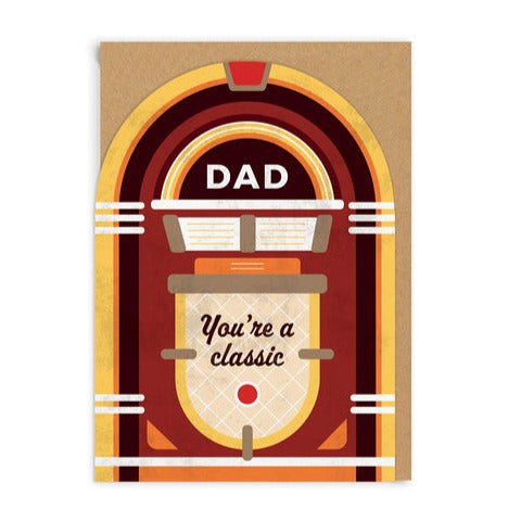 Dad Jukebox card