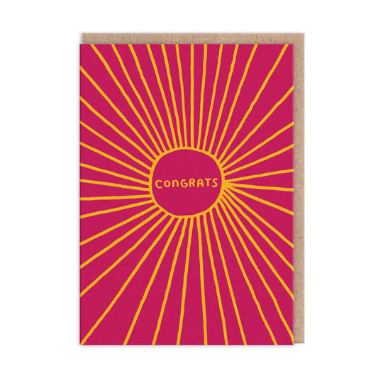 Sunburst Congrats