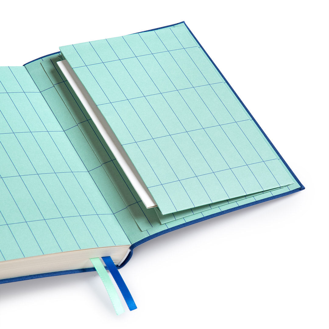 Ultramarine Fabric Daily Planner (B6)