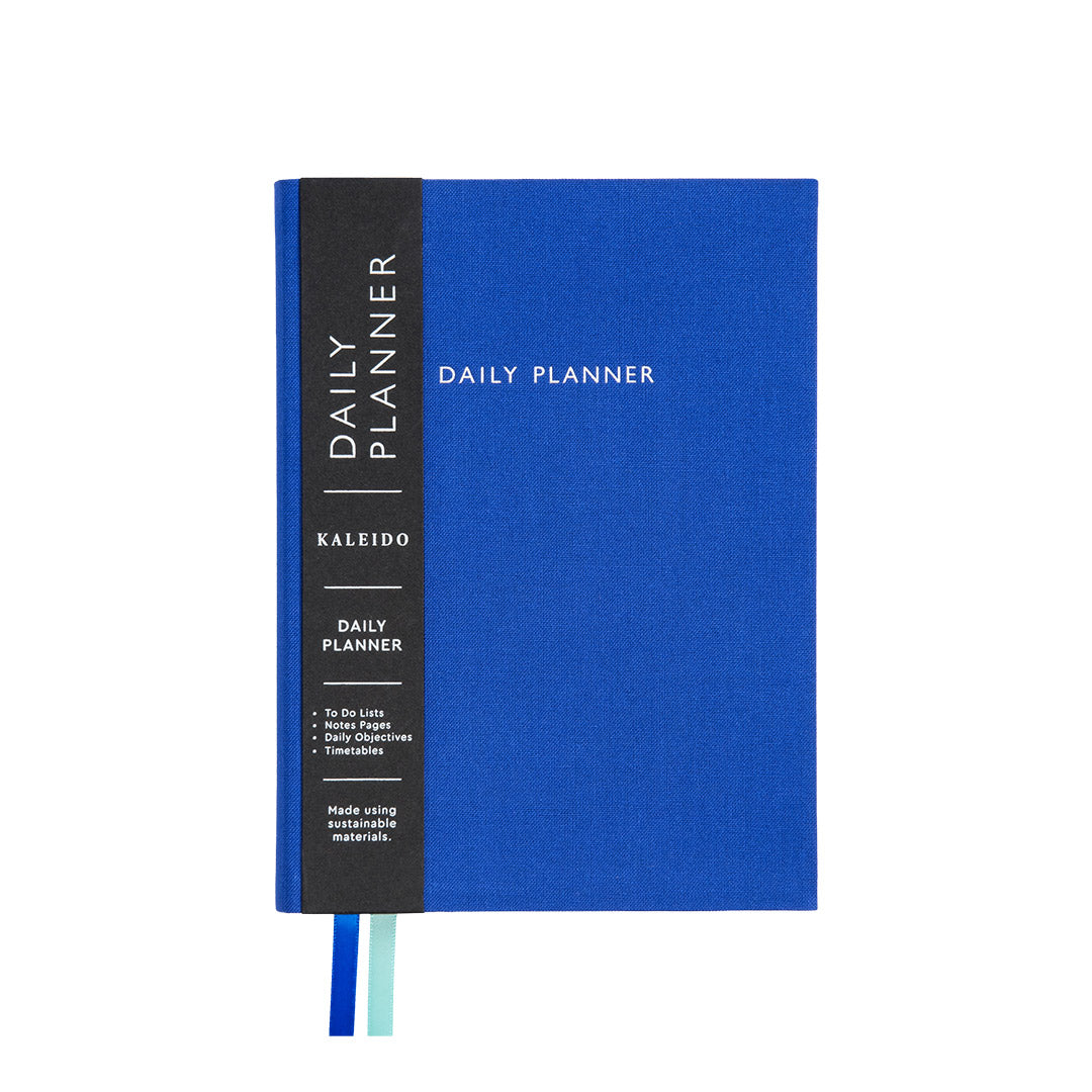 Ultramarine Fabric Daily Planner (B6)