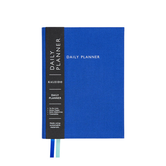 Ultramarine Fabric Daily Planner (B6)
