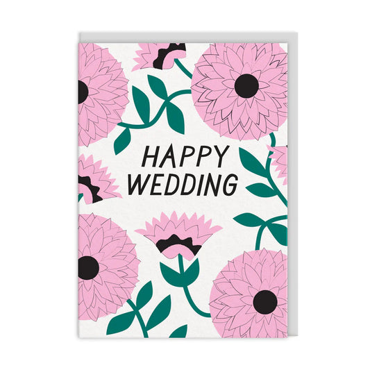 Wedding Flowers Greeting Card